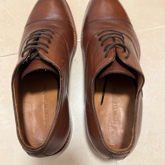 Beckett Simonon Dean Oxfords Full Grain Leather Oak Color Size 7 US Men’s main image 6